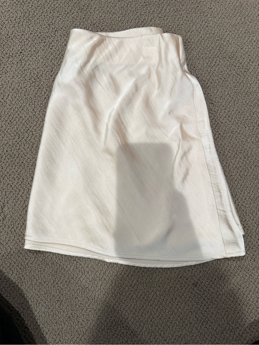a new day White A-Line Midi Skirt